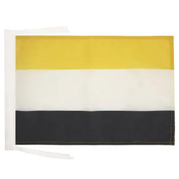 DRAPEAU GARIFUNAS DES CARAÏBES 45x30cm - PAVILLON GARIFUNA 30 x 45 cm haute qualité