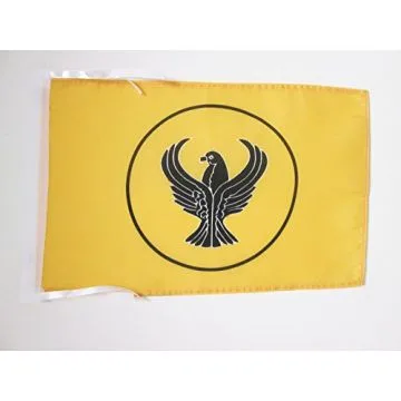 DRAPEAU GRECS PONTIQUES 45x30cm - PAVILLON AVEC AIGLE DE SINOPE 30 x 45 cm haute qualité