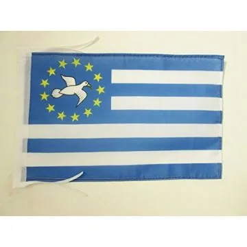 DRAPEAU AMBAZONIE INDÉPENDANTISTE AU CAMEROUN 45x30cm - PAVILLON DU SOUTHERN CAMEROON NATIONAL COUNCIL 30 x 45 cm haute qualité