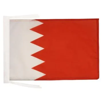 DRAPEAU BAHREÏN 45x30cm - PAVILLON BAHREÏNIEN 30 x 45 cm haute qualité