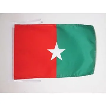 DRAPEAU JUBALAND INDÉPENDANTISTE EN SOMALIE 45x30cm - PAVILLON DE JUBALAND 30 x 45 cm haute qualité