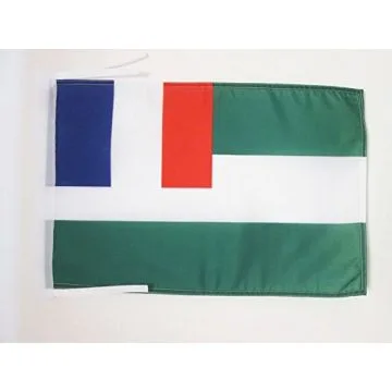 DRAPEAU MANDAT FRANÍ?AIS EN SYRIE 1920-1946 45x30cm - PAVILLON SYRIE MANDATAIRE 30 x 45 cm haute qualité