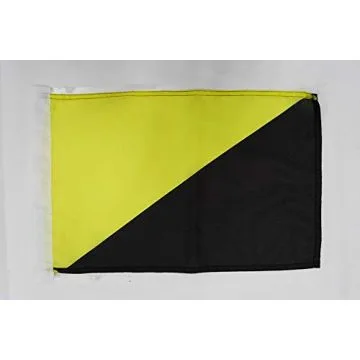Drapeau Anarcho-capitalisme 45x30cm - PAVILLON libertarianisme 30 x 45 cm haute qualité