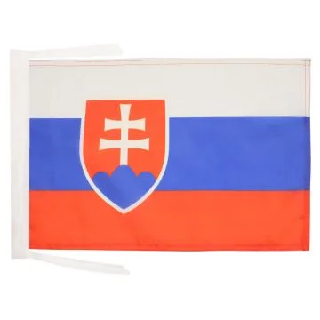 DRAPEAU SLOVAQUIE 45x30cm - PAVILLON SLOVAQUE 30 x 45 cm haute qualité