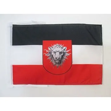 DRAPEAU KAMERUN 1884-1916 45x30cm - PAVILLON EMPIRE COLONIAL ALLEMAND 30 x 45 cm haute qualité