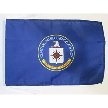 DRAPEAU CIA DES ETATS-UNIS 45x30cm - PAVILLON CENTRAL INTELLIGENCE AGENCY DES USA 30 x 45 cm haute qualité