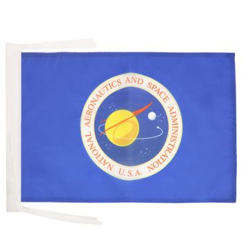 DRAPEAU NASA DES ETATS-UNIS 45x30cm - PAVILLON NATIONAL AERONAUTICS AND SPACE ADMINISTRATION DES USA 30 x 45 cm haute qualité
