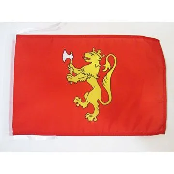 DRAPEAU ETENDARD ROYAL DE NORVÍ?GE 45x30cm - PAVILLON ROYAUME NORVÍ?GIEN 30 x 45 cm haute qualité