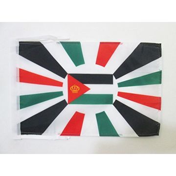 DRAPEAU ETENDARD DE L\'EMIR DU KOWEIT 45x30cm - PAVILLON Í?MIRAT KOWEÏT 30 x 45 cm haute qualité