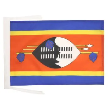DRAPEAU SWAZILAND 45x30cm - PAVILLON SWAZI 30 x 45 cm haute qualité