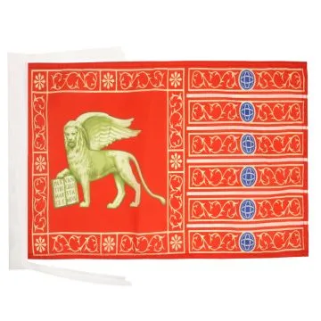DRAPEAU VENISE 45x30cm - PAVILLON DE VENEZIA 30 x 45 cm haute qualité