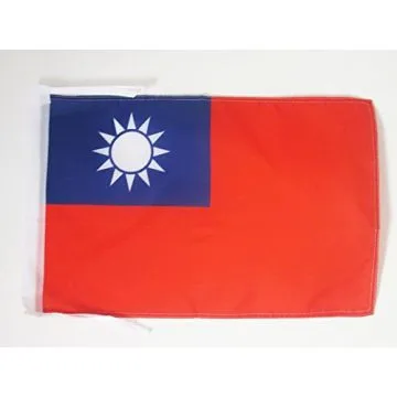 DRAPEAU TAIWAN 45x30cm - PAVILLON TAÏWANAIS 30 x 45 cm haute qualité