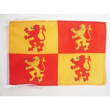 DRAPEAU PRINCE DE GALLES OWAIN GLYNDWR 45x30cm - PAVILLON GALLOIS 30 x 45 cm haute qualité