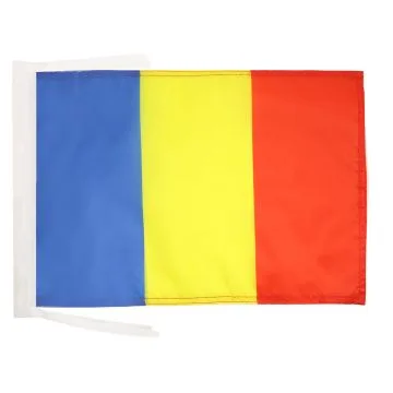 DRAPEAU TCHAD 45x30cm - PAVILLON TCHADIEN 30 x 45 cm haute qualité