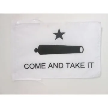 DRAPEAU COME AND TAKE IT GONZALES 45x30cm - PAVILLON RÍ?VOLUTION TEXANE 30 x 45 cm haute qualité