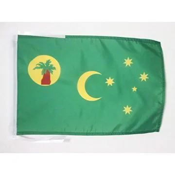 DRAPEAU Í?LES COCOS 45x30cm - PAVILLON Í?LES KEELING 30 x 45 cm haute qualité
