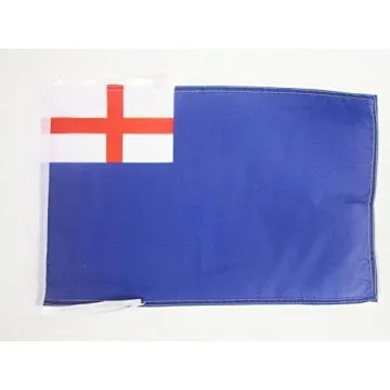 DRAPEAU BLUE ENSIGN BRITANNIQUE 45x30cm - PAVILLON UK - ROYAUME-UNI 30 x 45 cm haute qualité