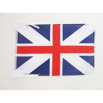 DRAPEAU ROYAUME-UNI AMIRAL DE LA FLOTTE 45x30cm - PAVILLON ADMIRAL OF THE FLEET ROYAL NAVY 30 x 45 cm haute qualité