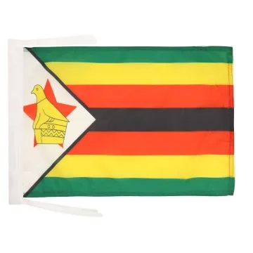 DRAPEAU ZIMBABWE 45x30cm - PAVILLON ZIMBABWÉEN 30 x 45 cm haute qualité