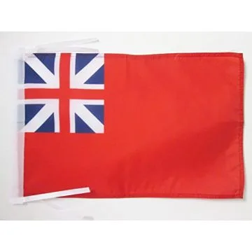 DRAPEAU ROYAUME-UNI RED ENSIGN COLONIAL 45x30cm - PAVILLON EMPIRE COLONIAL BRITANNIQUE 30 x 45 cm haute qualité