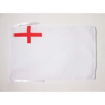DRAPEAU ROYAUME-UNIWHITE ENSIGN 1630-1702 45x30cm - PAVILLON MARINE MILITAIRE BRITANNIQUE 30 x 45 cm haute qualité