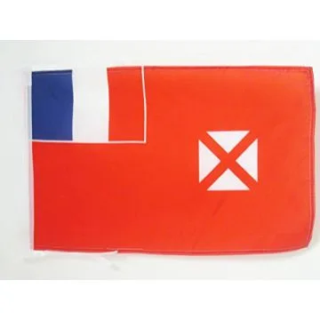 DRAPEAU WALLIS ET FUTUNA 45x30cm - PAVILLON WALLISIEN FUTUNIEN - FRANCE 30 x 45 cm haute qualité