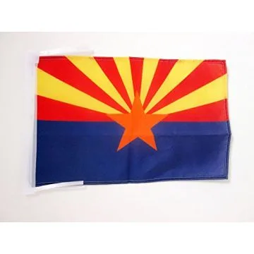 DRAPEAU ARIZONA 45x30cm - PAVILLON ETAT AMÉRICAIN - USA - ETATS-UNIS 30 x 45 cm haute qualité