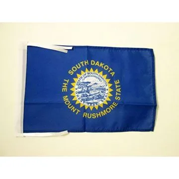 DRAPEAU DAKOTA DU SUD 45x30cm - PAVILLON ETAT AMÉRICAIN - USA - ETATS-UNIS 30 x 45 cm haute qualité