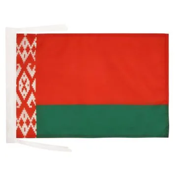DRAPEAU BIÉLORUSSIE 45x30cm - PAVILLON BIÉLORUSSE 30 x 45 cm haute qualité
