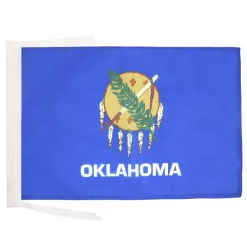 DRAPEAU OKLAHOMA 45x30cm - PAVILLON ETAT AMÉRICAIN - USA - ETATS-UNIS 30 x 45 cm haute qualité