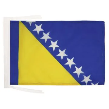 DRAPEAU BOSNIE-HERZÉGOVINE 45x30cm - PAVILLON BOSNIAQUE 30 x 45 cm haute qualité
