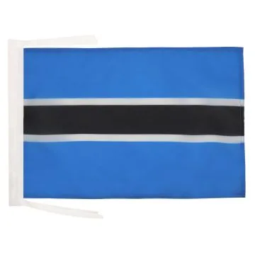 DRAPEAU BOTSWANA 45x30cm - PAVILLON BOTSWANAIS 30 x 45 cm haute qualité