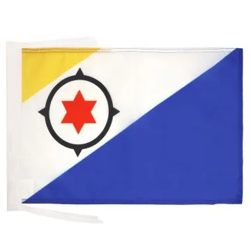 DRAPEAU BONAIRE 45x30cm - PAVILLON NÉERLANDAIS - PAYS-BAS 30 x 45 cm haute qualité