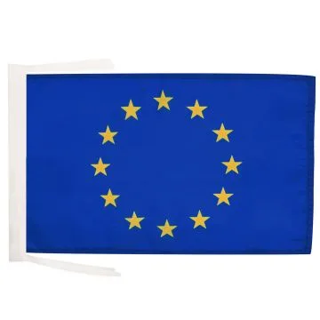 DRAPEAU EUROPE 45x30cm - PAVILLON EUROPÉEN - UNION EUROPÉENNE - UE 30 x 45 cm haute qualité