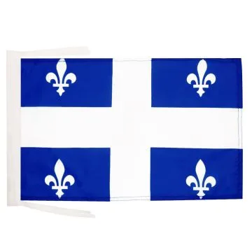 DRAPEAU QUÉBEC 45x30cm - PAVILLON QUÉBÉCOIS - CANADA 30 x 45 cm haute qualité