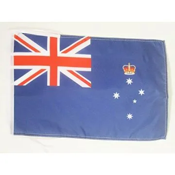 DRAPEAU VICTORIA 45x30cm - PAVILLON AUSTRALIEN - AUSTRALIE 30 x 45 cm haute qualité