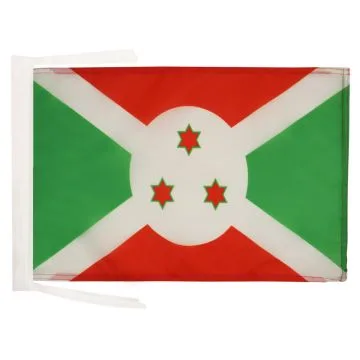 DRAPEAU BURUNDI 45x30cm - PAVILLON BURUNDAIS 30 x 45 cm haute qualité