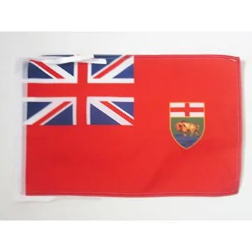 DRAPEAU MANITOBA 45x30cm - PAVILLON CANADIEN - CANADA 30 x 45 cm haute qualité