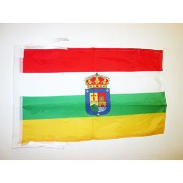 DRAPEAU LA RIOJA 45x30cm - PAVILLON DE LA RIOJA - ESPAGNE 30 x 45 cm haute qualité