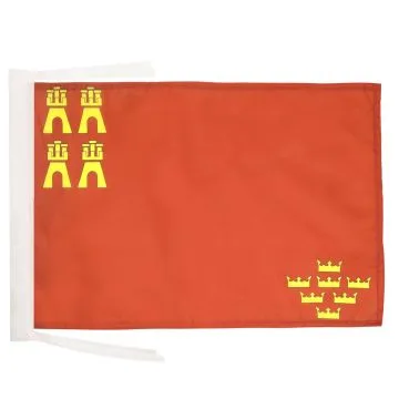 DRAPEAU MURCIE 45x30cm - PAVILLON DE MURCIA - ESPAGNE 30 x 45 cm haute qualité