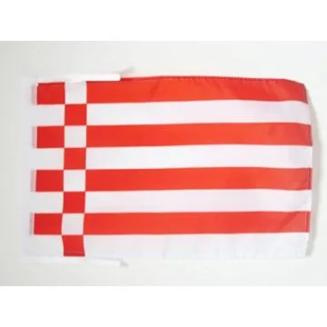 DRAPEAU BRÊME 45x30cm - PAVILLON BREMEN - LAND ALLEMAGNE 30 x 45 cm haute qualité