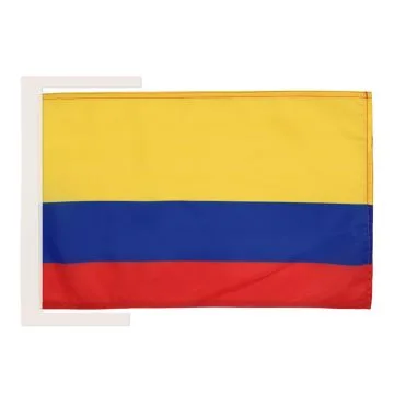 DRAPEAU COLOMBIE 45x30cm - PAVILLON COLOMBIEN 30 x 45 cm haute qualité