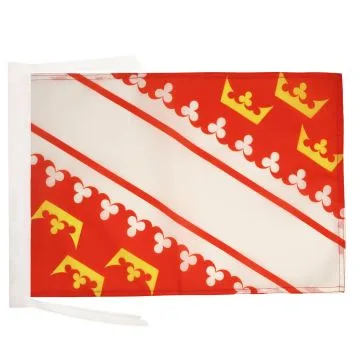 DRAPEAU ALSACE 45x30cm - PAVILLON ALSACIEN - PROVINCE D\'ALSACE 30 x 45 cm haute qualité