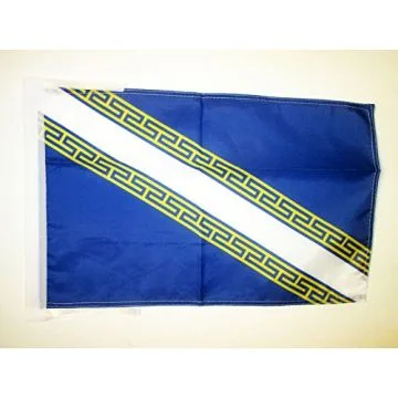 DRAPEAU CHAMPAGNE-ARDENNE 45x30cm - PAVILLON PROVINCE CHAMPENOISE 30 x 45 cm haute qualité