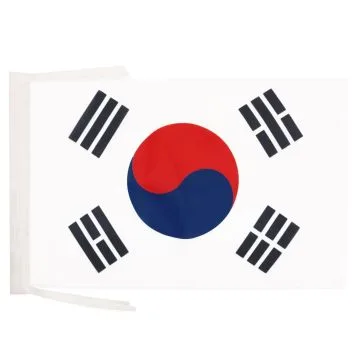 DRAPEAU CORÉE DU SUD 45x30cm - PAVILLON CORÉEN 30 x 45 cm haute qualité