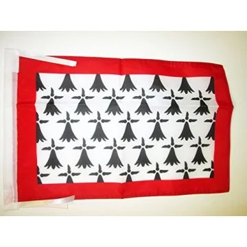 DRAPEAU LIMOUSIN 45x30cm - PAVILLON PROVINCE DU LIMOUSIN 30 x 45 cm haute qualité