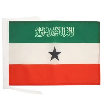 DRAPEAU SOMALILAND 45x30cm - PAVILLON SOMALI 30 x 45 cm haute qualité