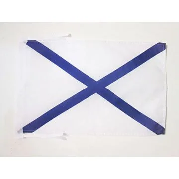DRAPEAU MARINE DE GUERRE RUSSE 45x30cm - PAVILLON NAVY RUSSIE 30 x 45 cm haute qualité