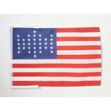 DRAPEAU USA 33 ÉTOILES 45x30cm - PAVILLON AMÉRICAIN - ETATS-UNIS 30 x 45 cm haute qualité