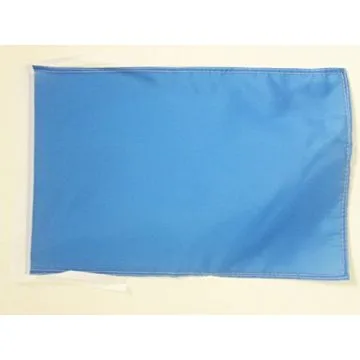 DRAPEAU UNICOLORE BLEU 45x30cm - PAVILLON DE COULEUR BLEUR 30 x 45 cm haute qualité